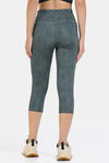 Zelocity Quick Dry 3/4Th Gym Leggings - Trekking Green — thumbnail 3